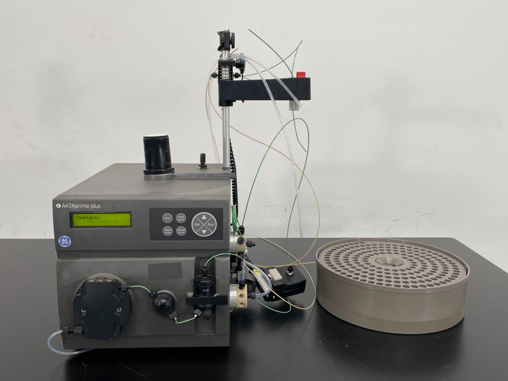 Image of GE AKTAprime plus FPLC system